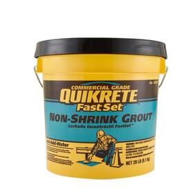Branded 158520 Quikrete Grout 20 Lb Fastset Non Shrink Cement Concrete Anchor Repair 8000 Psi