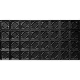 Branded 705353039324 Dimensions 2 Ft. X 4 Glue Up Tin Ceiling Tile In Matte Black