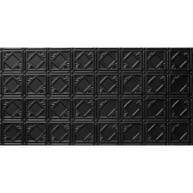 Branded 705353039324 Dimensions 2 Ft. X 4 Glue Up Tin Ceiling Tile In Matte Black