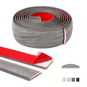 Branded A179hd52 Gray 1.57 Inch X 120 Self Adhesive Vinyl Transition Strip For Joining Floor