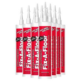 Branded Fix012 Fix A Floor Repair Adhesive Extra Strength Nontoxic Re-bonding Loose Tile 12 Pcs