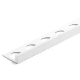 H8702bw98 Branded White 3/8 Inch X 98-1/2 Aluminum L-shaped Tile Edging Trim