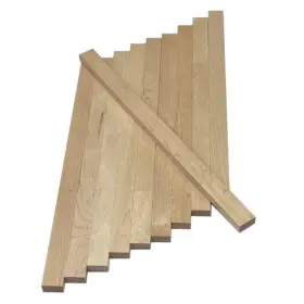 Ol04011624me10 Branded Maple Hardwood Board 1x2x24 S4s Lumber 10 Pack Unfinished Craft Wood Trim