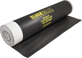 Branded01 744759542281 Roberts Black Jack Underlayment - 100 Sq. Ft. Roll 43 Inch X 28ft 2.5 Mm