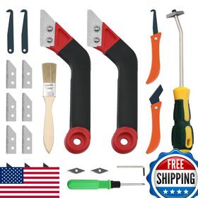 Breeker B0f7r9sh1z 23 Pack Grout Removal Tool Kit 2 Saws 6 Blades Hand Grinders - Tile Cleanin