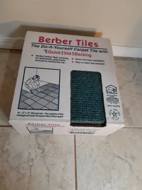 130302 Bretlin 20 Pack Peel And Stick Berber Carpet Tiles 12 Inch X12 Olefin Green Color 130302 Bretlin 20 Pack Peel And Stick Berber Carpet Tiles 12 Inch X12 Olefin Green Color