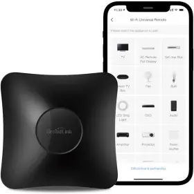 6734134 Broadlink Rm4 Pro 2.4 Ghz Wi-fi Only Ir And Rf Universal Remote All In Black 6734134 Broadlink Rm4 Pro 2.4 Ghz Wi-fi Only Ir And Rf Universal Remote All In Black