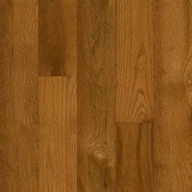 Bruce 313038965976 Plano Gunstock Oak 3/4 Inch T X 5 W Smooth Solid Hardwood Flooring 23.5 Sq.f