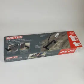 Brutus 075378010487 12 Inch Flooring Cutter For Laminate And Vinyl Floors Open Box