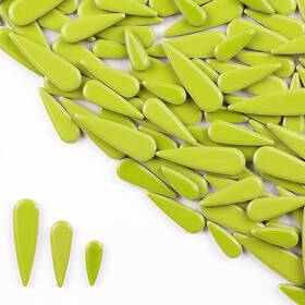 Btmiey Btme235891 1.1lb Water Drop Petal Leaves Ceramic Mosaic Tiles For Diy Crafts Teardrop Sh