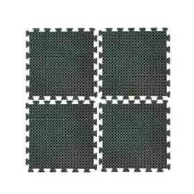 807912 Buffalo Tools Interlocking Rubber Mat Set 39.25 Inch X Square 4-piece