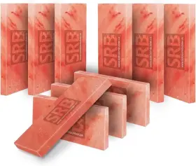 Bws-hst-0.75-20 Build Salt Wall Himalayan Tiles 8x4x0.75 Pack Of 20 For Therapy Spa Center