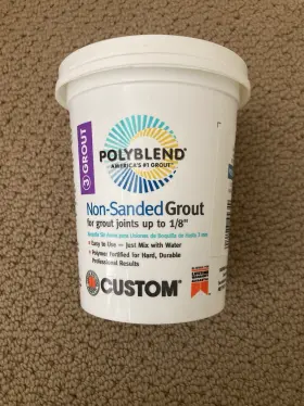 Nsg3811-4 Building Products 010186194332 Custom Polyblend Non-sanded Repair Grout