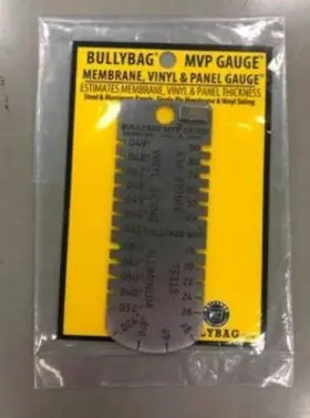 Bullybag 856325008883 Mvp Gauge - Membrane Vinyl And Panel