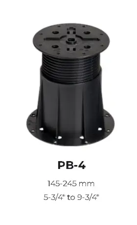 Pb-4-top Buzon Raised Floor Pedestal Pb Series Tb-4 Case 24 Brand New