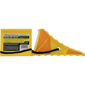 Camco Usa 44472 Wheel Stop Chock Plastic Yellow For 26 In Dia Tires