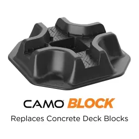 Camo 313108599537 2.2 Lb. Deck Block For Joist And Post Foundation 8-count