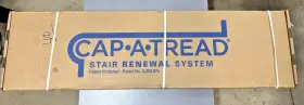 01ca72019 Cap A Tread 2 Pack Vinyl Overlay Stair And Reversible Riser Kit