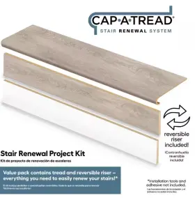 01ca77712 Cap A Tread Larkmead Oak Gray 47 Inch L X 12.15 W 1.69 T Laminate Stair 01ca77712 Cap A Tread Larkmead Oak Gray 47 Inch L X 12.15 W 1.69 T Laminate Stair