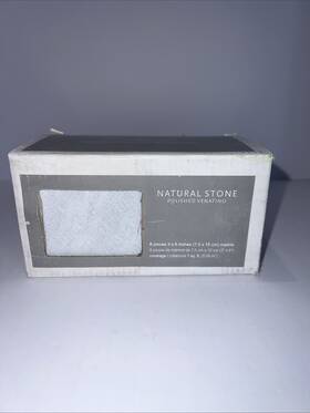 Case Thdvenwht1224 Genuine Polished Marble Floor And Wall Tile Ventino - 8pc 3x6 / C