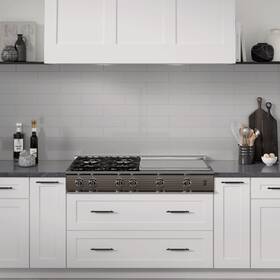 Catch F14catcgr0416p Emser 4 Inch X 16 Glossy Gray Ceramic Wall Tile 10.83 Sq. Ft./case