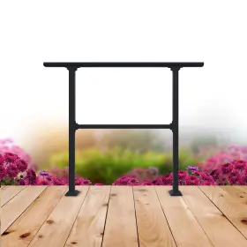 Chr 810062151271 Horizontal Simple Flat Railing Kit - Outdoor For Porch Balcony