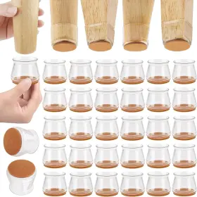 Gt01 Cndream Chair Leg Floor Protectors 32pcs Sliders For Legs Protecting Floors Fr