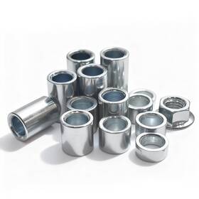 Cnheqiw Amsi-mk0461 13pcs 0.47 Inch M12 Industrial Steel Spacer Sleeve Bushings Fit For Motorcycle Pi