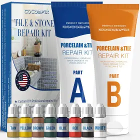 Cocomfix 313097627617 Tile Repair Kit Ceramic Color Match Porcelain With