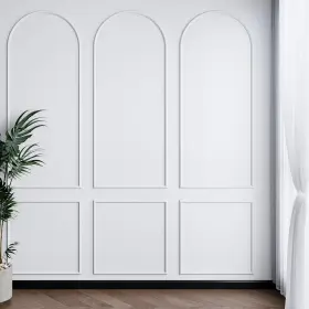 Jyi-colingmill-2188 Colingmill Arch Wall Molding Kit Peel Stick 3 Set 24 X 64 Inch Classic Style Trim