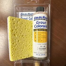 Colorfast Gc-t-986 Grout Colorant Kit Urban Bronze Gc-t-966 Includes Sponge And Brush