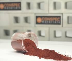 Conspec 700287225386 2-oz Jar Brick Red Powdered Color For Concrete Cement 2
