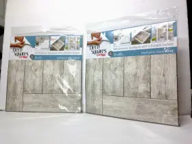 Flra-12n039-01 Contact 12 Tiles Deco 2 Packs Squares Inch X Vinyl 6 Per Pack Wood Gray Flra-12n039-01 Contact 12 Tiles Deco 2 Packs Squares Inch X Vinyl 6 Per Pack Wood Gray