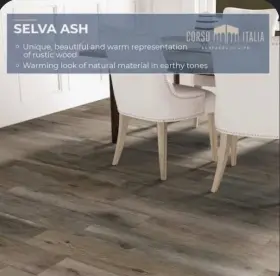 Corso Italia 610010002200 8 Inch X40 Selva Ash Matte Porcelain Wood-look Tile - New In Boxes 17