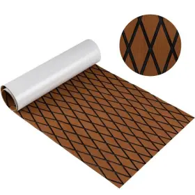 Hz10123bn Costway Eva Foam Water Resistance Yacht Deck Flooring Decking Sheet With Diamond Pattern