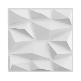 Us-2hcst09799 Costway 50 Pack 3d Wall Panels Pvc Diamond Textured Tiles For Diy Painting