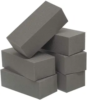 Fbr004p06 Crafare 6pc Dry Floral Foam Bricks 8.8lx4.3wx2.75h Florist Blocks For Ar