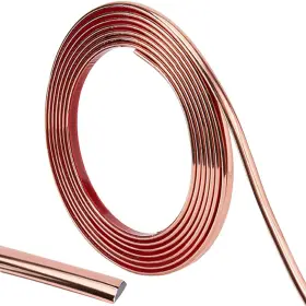 Find-wh0028-28b-us15 Craspire 10ft Peel And Stick Molding Trim Flexible Self-adhesive Decorative Strip Rose