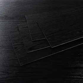 C8-xmwx-020-m33-24 Cre8tive 24-pack Black Vinyl Plank Flooring Peel And Stick Floor Tile Waterproof