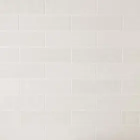 Be3ofwhg Cruz Bay Studio Be3 Bedouin - 4 Inch X 12 Brick Wall Tile Glossy Off-white
