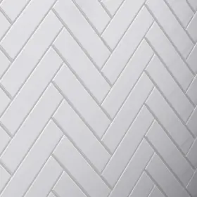 Mkt2909 Cruz Bay Studio Mkt2924 2 Inch X 8 Glass - Brick Soft Ivory Gloss