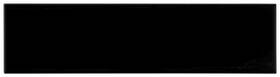 Cruz Bay Studio Mkt61090 Mkt61 City - 3 Inch X 12 Brick Wall Tile Glossy Black