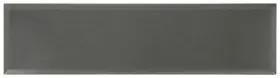 Mkt61094 Cruz Bay Studio Mkt6 Facet - 3 Inch X 12 Brick Wall Tile Glossy Smoke Matte