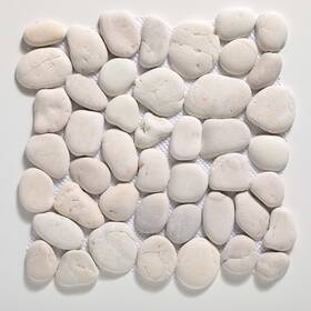 Cruz Bay Studio Xp3pwh Xp3p Classic Pebble - 11 Inch X And Rock White Natural