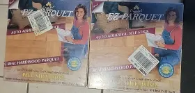 Cryntel 094611412888 2 Vintage Crybtel Ez Parquet Self Stick Tiles Each Box Has 10 12x12