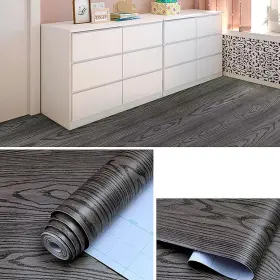 Tam0556-us-ca-but-xbb Crystalberry Peel And Stick Vinyl Flooring Roll Self Adhesive Wood Grain Repair Floor Til