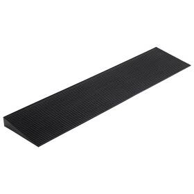 Ctopogo 792276331871 Threshold Ramp 1.6 Inch Rise 35.4 Wide Non-slip Rubber Door Entry Doorways