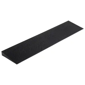 Ctopogo 792276331871 Threshold Ramp 1.6 Inch Rise 35.4 Wide Non-slip Rubber Door Entry Doorways