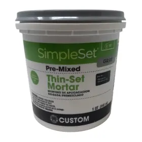 Custom Bldg Products 010186772226 Taga Quart Premixed Adhesive/grout