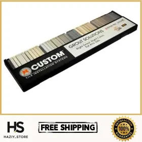 Custom Building Products 010186786070 Grout Solutions Color Sample Kit - 40 Colors